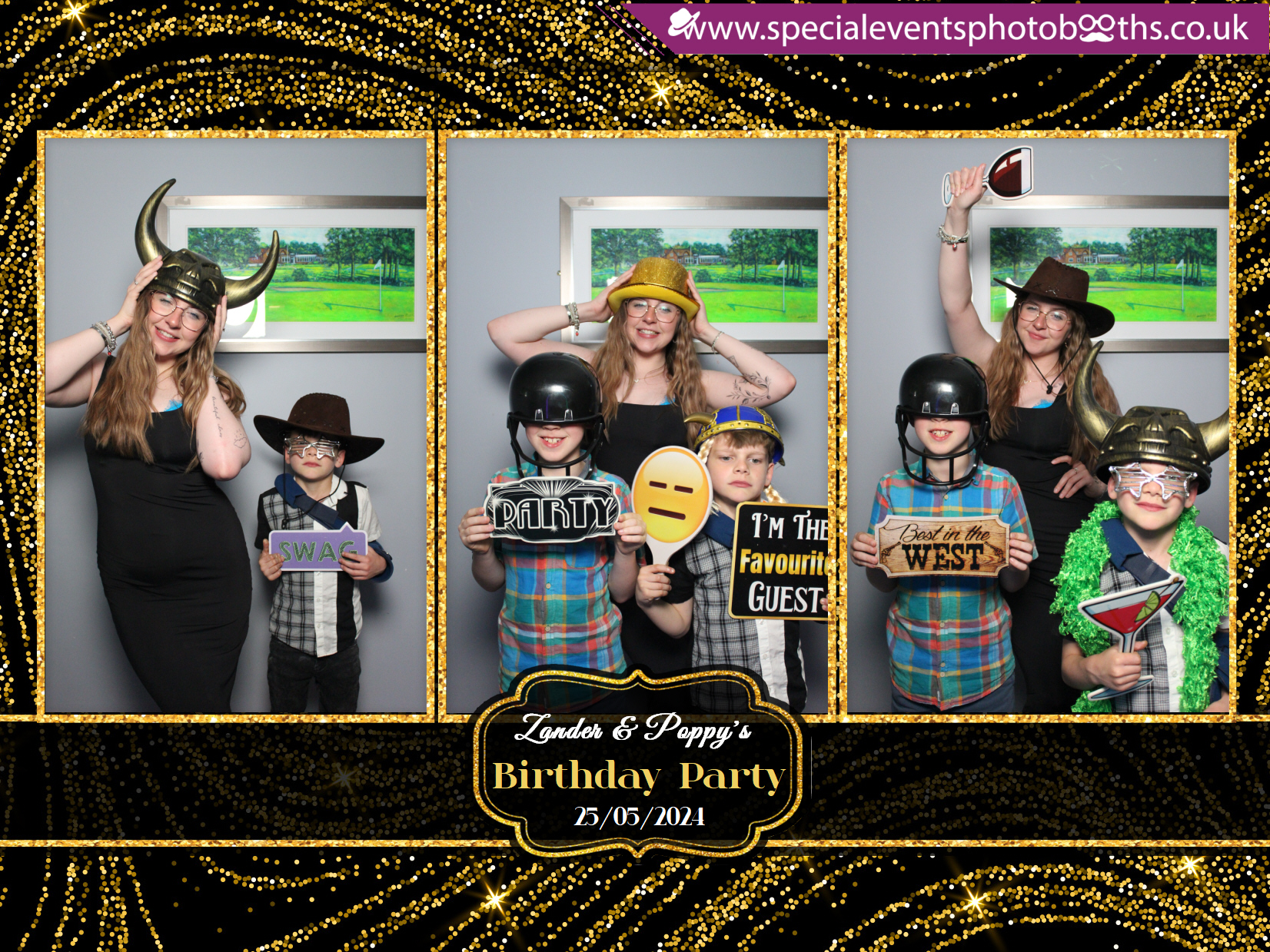 Zander and Poppy’s joint Birthday Party | View more photos from the event at my.specialeventsphotobooths.co.uk/u/SpecialEventsPhotoBooths/Zander-and-Poppy’s-joint-Birthday-Party