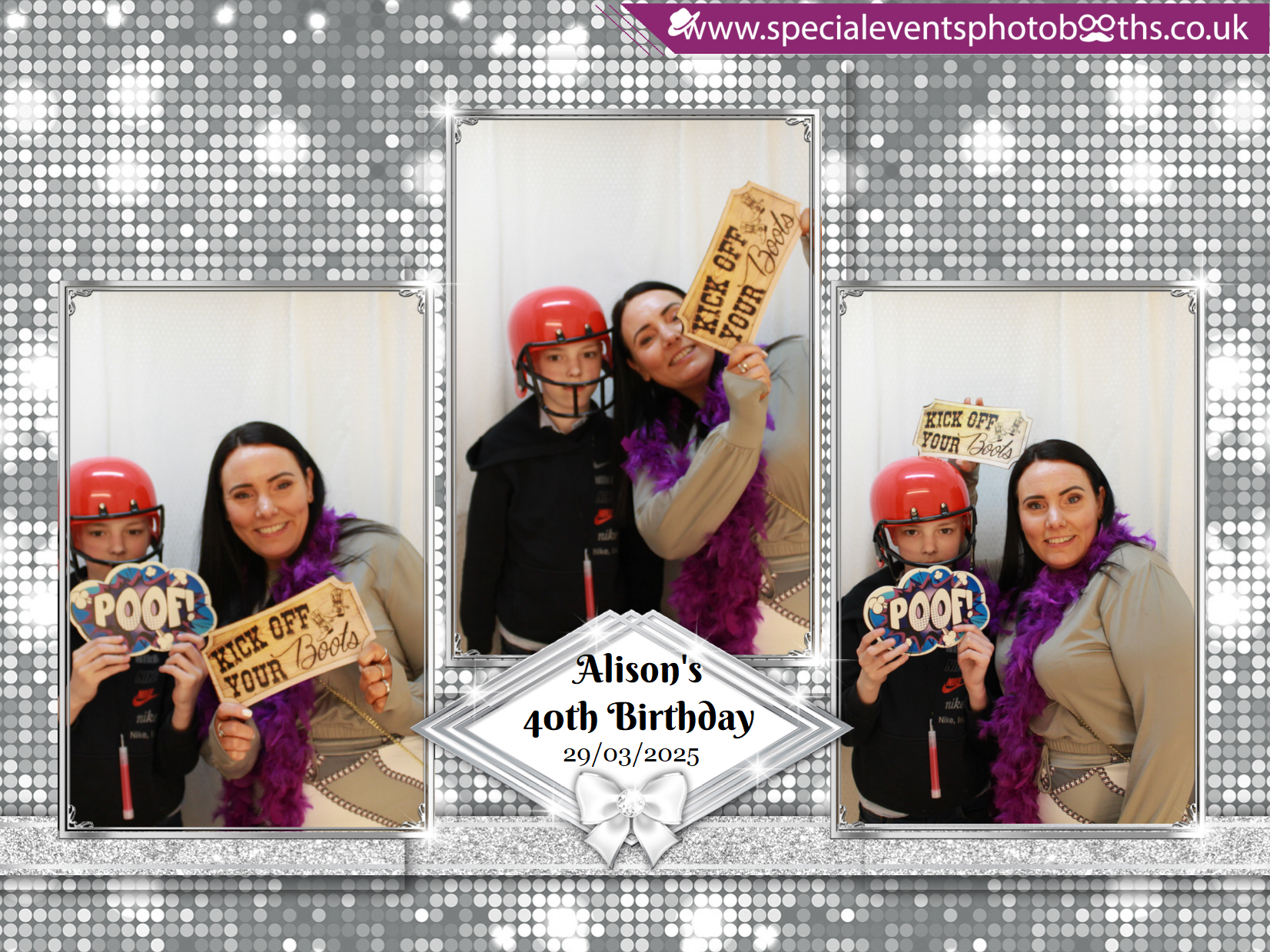 Alison's 40th Birthday | View more photos from the event at my.specialeventsphotobooths.co.uk/u/SpecialEventsPhotoBooths/Alisons-40th-Birthday