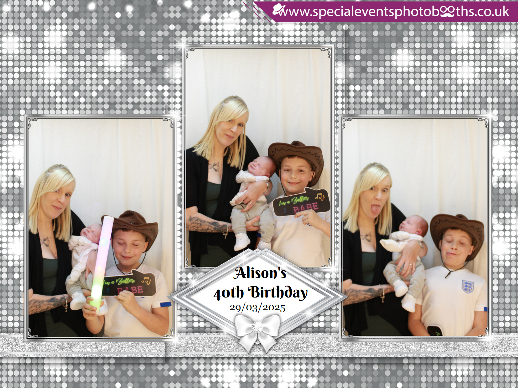 Alison's 40th Birthday | View more photos from the event at my.specialeventsphotobooths.co.uk/u/SpecialEventsPhotoBooths/Alisons-40th-Birthday