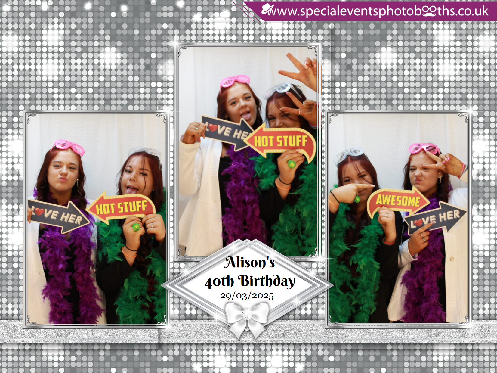Alison's 40th Birthday | View more photos from the event at my.specialeventsphotobooths.co.uk/u/SpecialEventsPhotoBooths/Alisons-40th-Birthday
