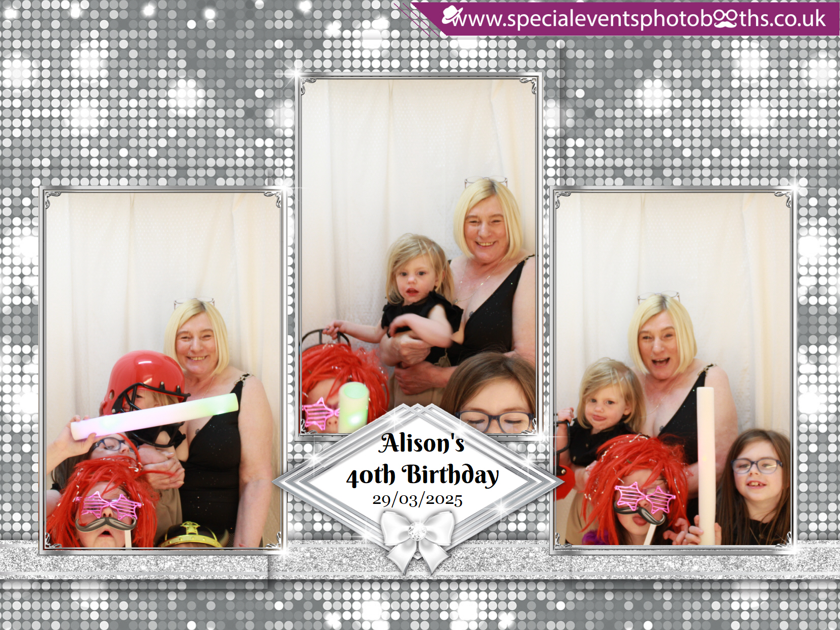 Alison's 40th Birthday | View more photos from the event at my.specialeventsphotobooths.co.uk/u/SpecialEventsPhotoBooths/Alisons-40th-Birthday