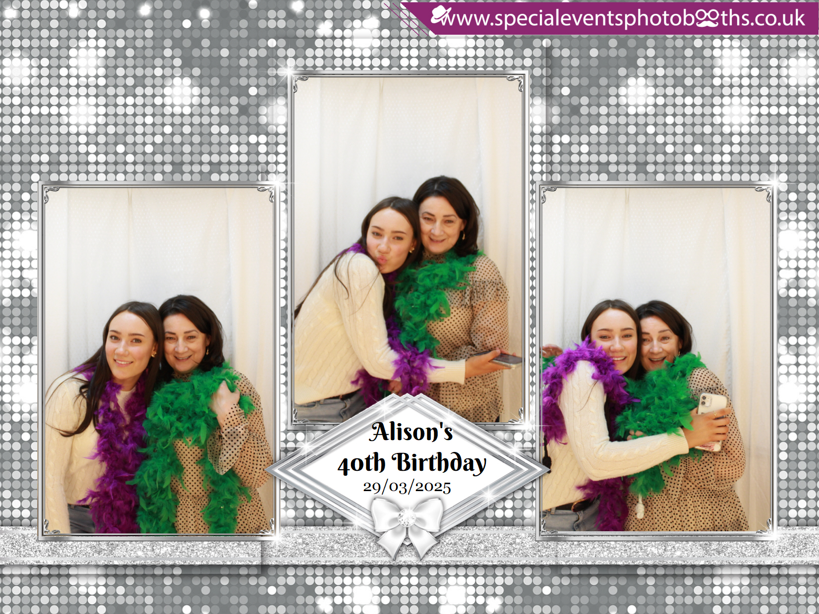 Alison's 40th Birthday | View more photos from the event at my.specialeventsphotobooths.co.uk/u/SpecialEventsPhotoBooths/Alisons-40th-Birthday