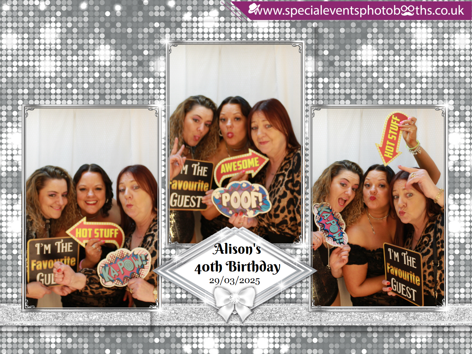Alison's 40th Birthday | View more photos from the event at my.specialeventsphotobooths.co.uk/u/SpecialEventsPhotoBooths/Alisons-40th-Birthday