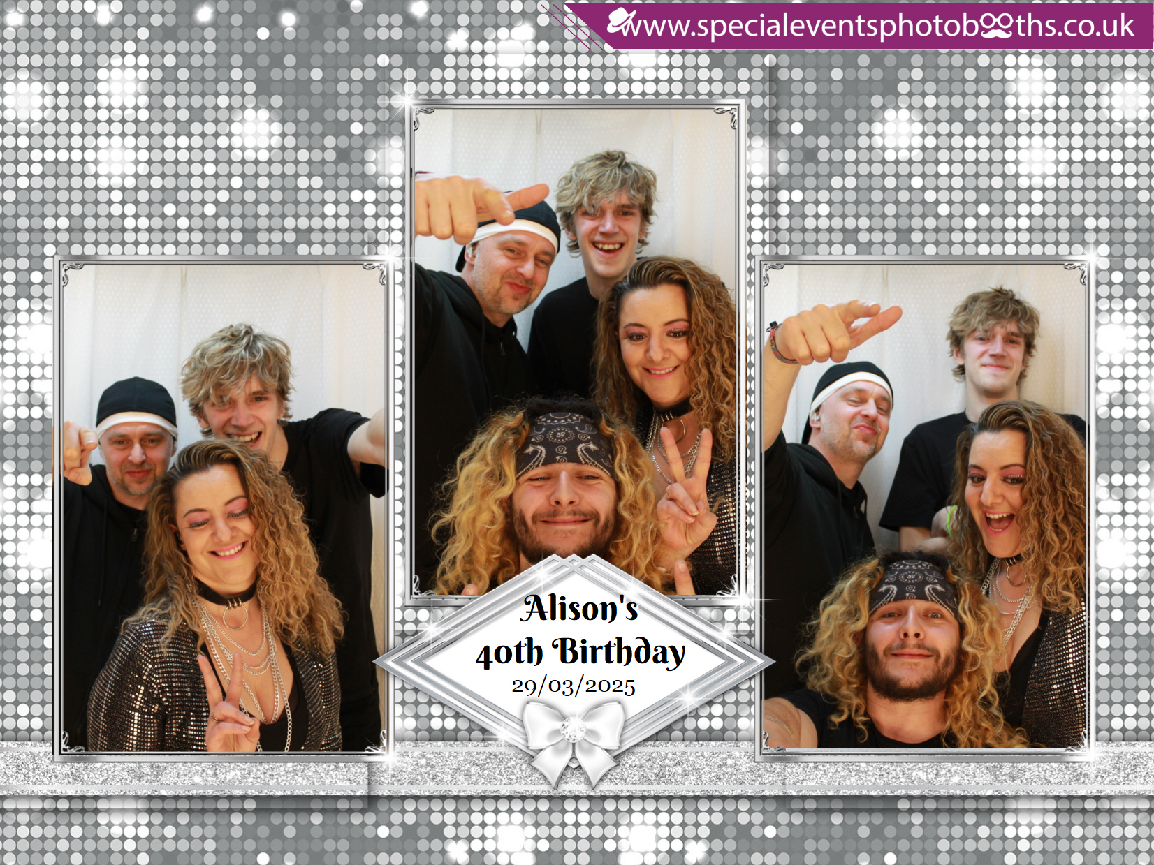 Alison's 40th Birthday | View more photos from the event at my.specialeventsphotobooths.co.uk/u/SpecialEventsPhotoBooths/Alisons-40th-Birthday