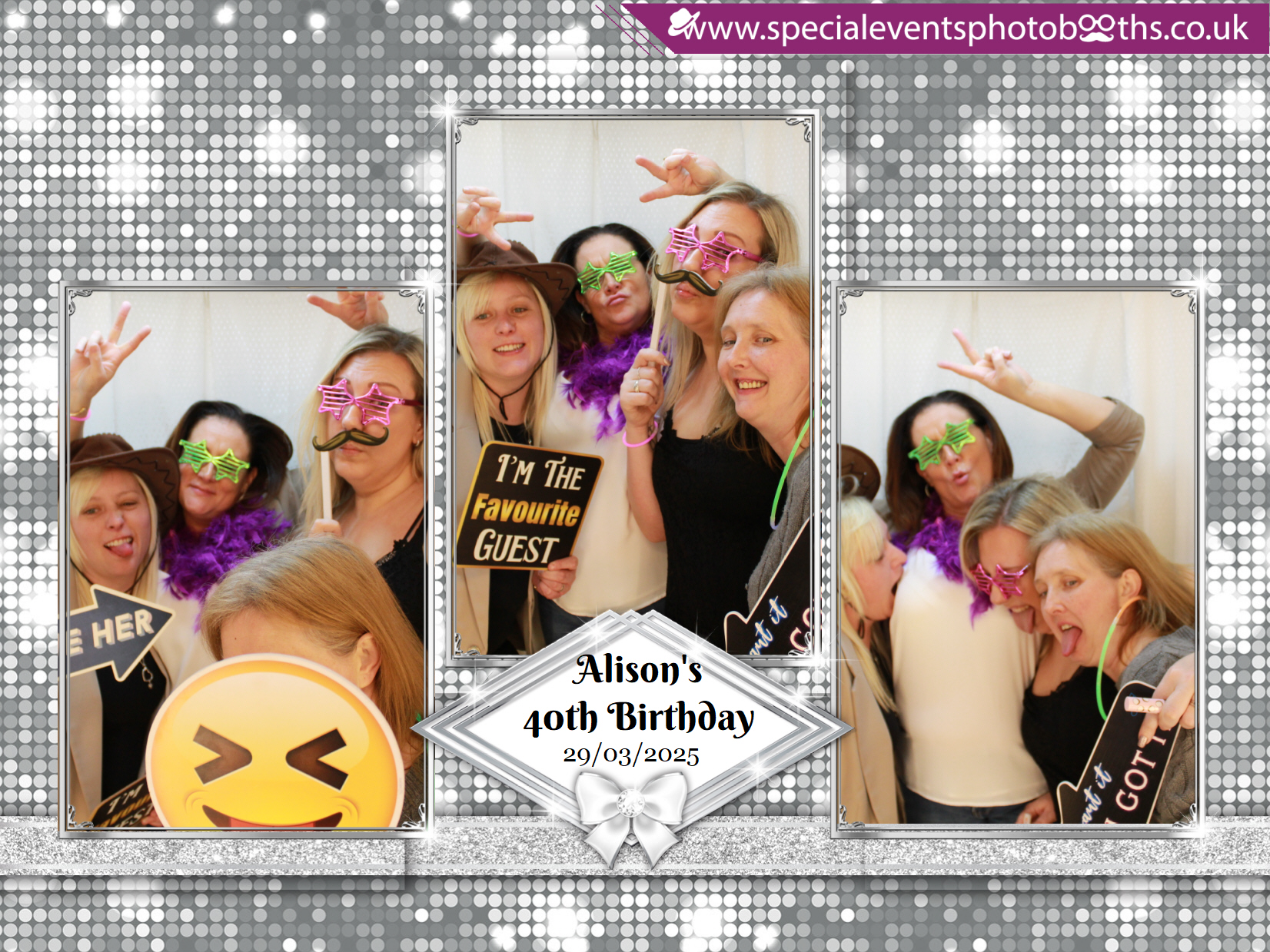Alison's 40th Birthday | View more photos from the event at my.specialeventsphotobooths.co.uk/u/SpecialEventsPhotoBooths/Alisons-40th-Birthday