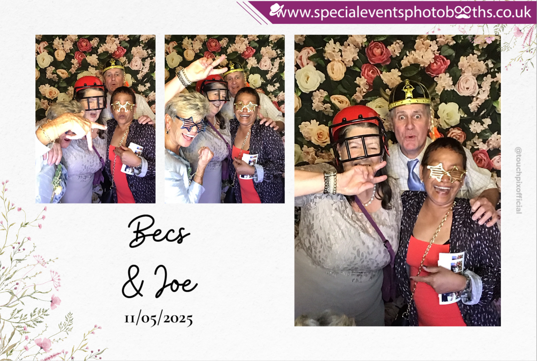 Bec & Joe's Wedding | View more photos from the event at my.specialeventsphotobooths.co.uk/u/SpecialEventsPhotoBooths/Bec-Joes-Wedding