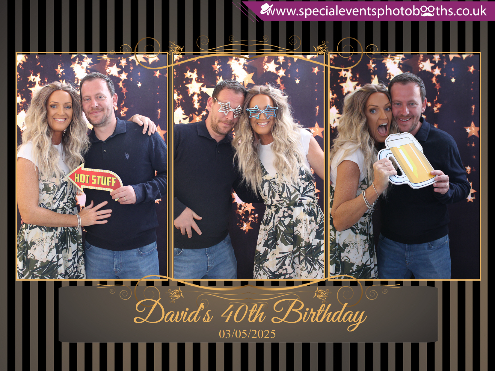 David’s 40th Birthday | View more photos from the event at my.specialeventsphotobooths.co.uk/u/SpecialEventsPhotoBooths/David’s-40th-Birthday