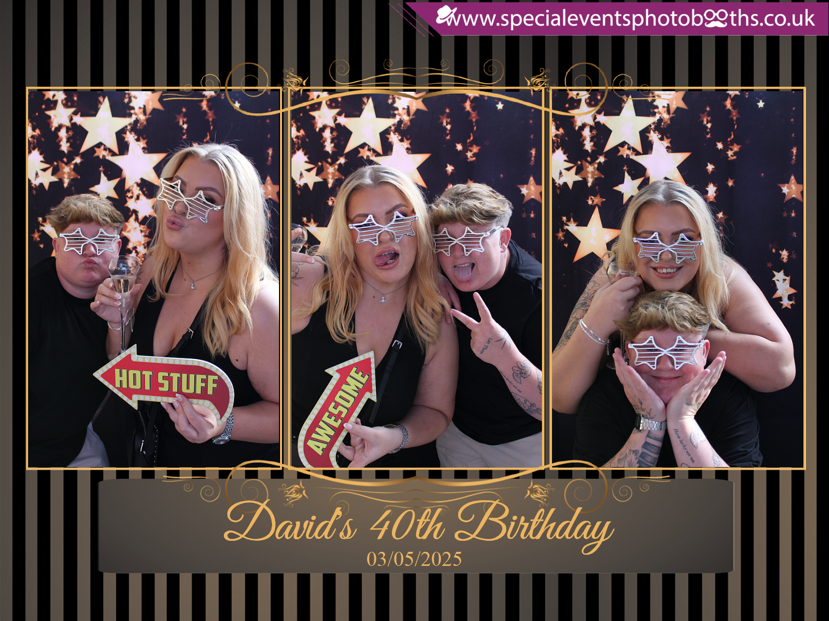 David’s 40th Birthday | View more photos from the event at my.specialeventsphotobooths.co.uk/u/SpecialEventsPhotoBooths/David’s-40th-Birthday