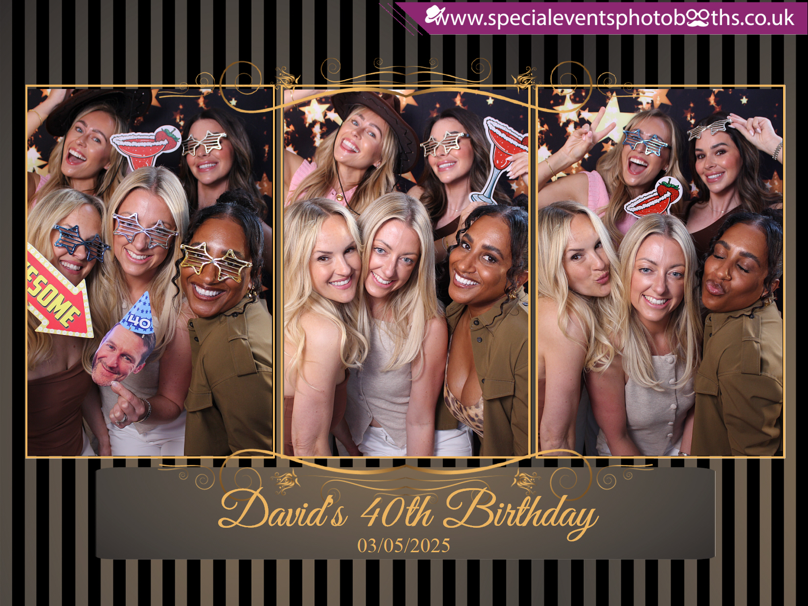 David’s 40th Birthday | View more photos from the event at my.specialeventsphotobooths.co.uk/u/SpecialEventsPhotoBooths/David’s-40th-Birthday