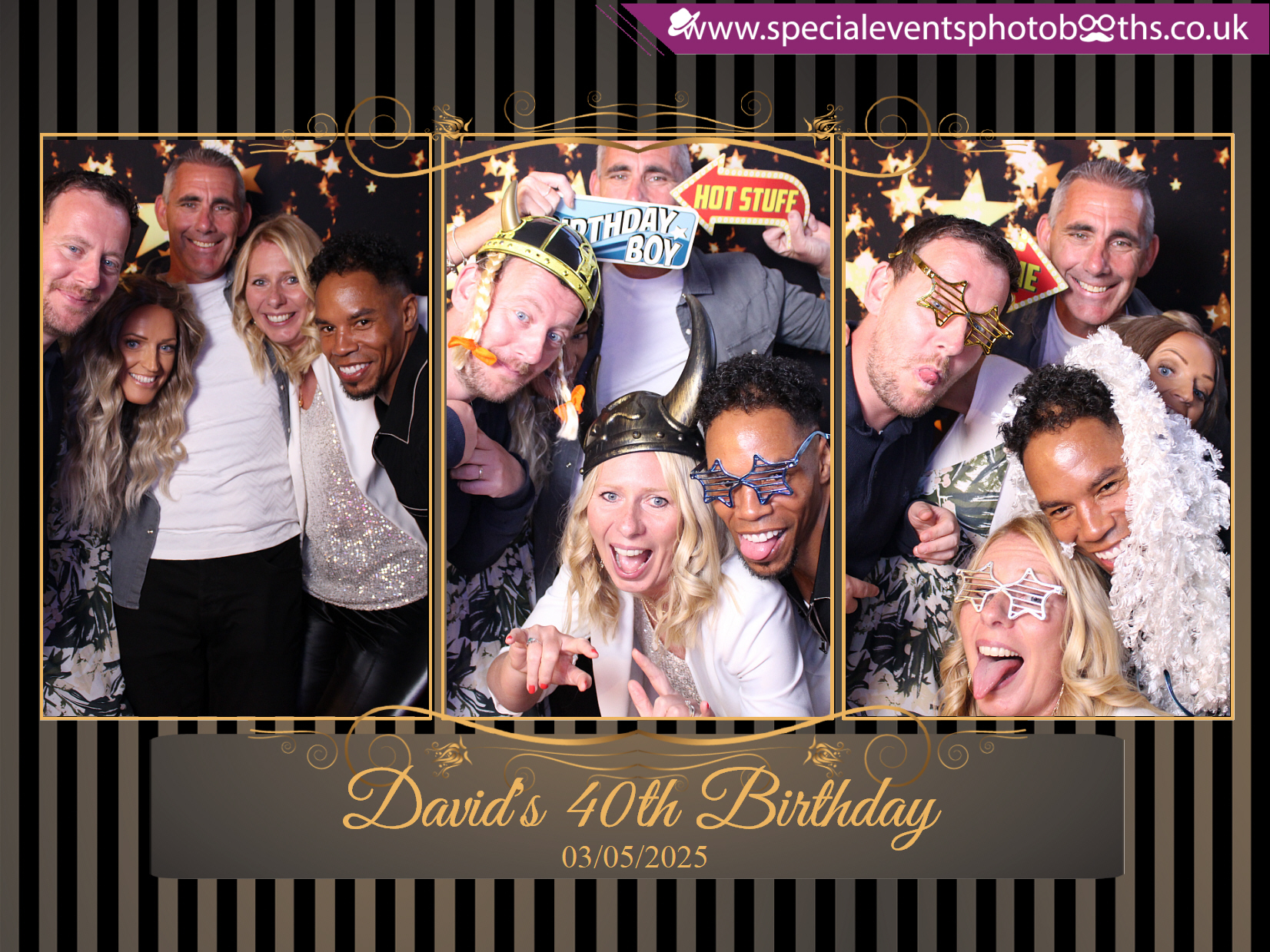 David’s 40th Birthday | View more photos from the event at my.specialeventsphotobooths.co.uk/u/SpecialEventsPhotoBooths/David’s-40th-Birthday