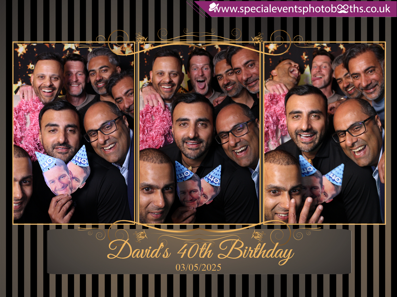 David’s 40th Birthday | View more photos from the event at my.specialeventsphotobooths.co.uk/u/SpecialEventsPhotoBooths/David’s-40th-Birthday