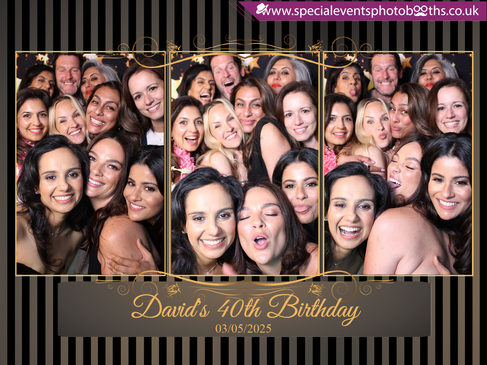 David’s 40th Birthday | View more photos from the event at my.specialeventsphotobooths.co.uk/u/SpecialEventsPhotoBooths/David’s-40th-Birthday