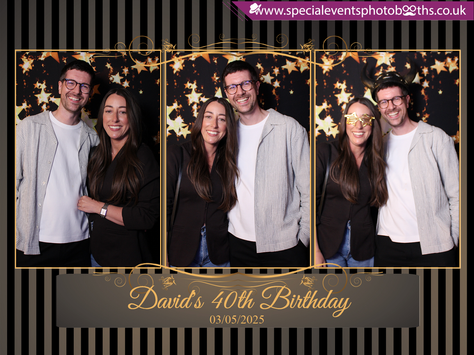 David’s 40th Birthday | View more photos from the event at my.specialeventsphotobooths.co.uk/u/SpecialEventsPhotoBooths/David’s-40th-Birthday