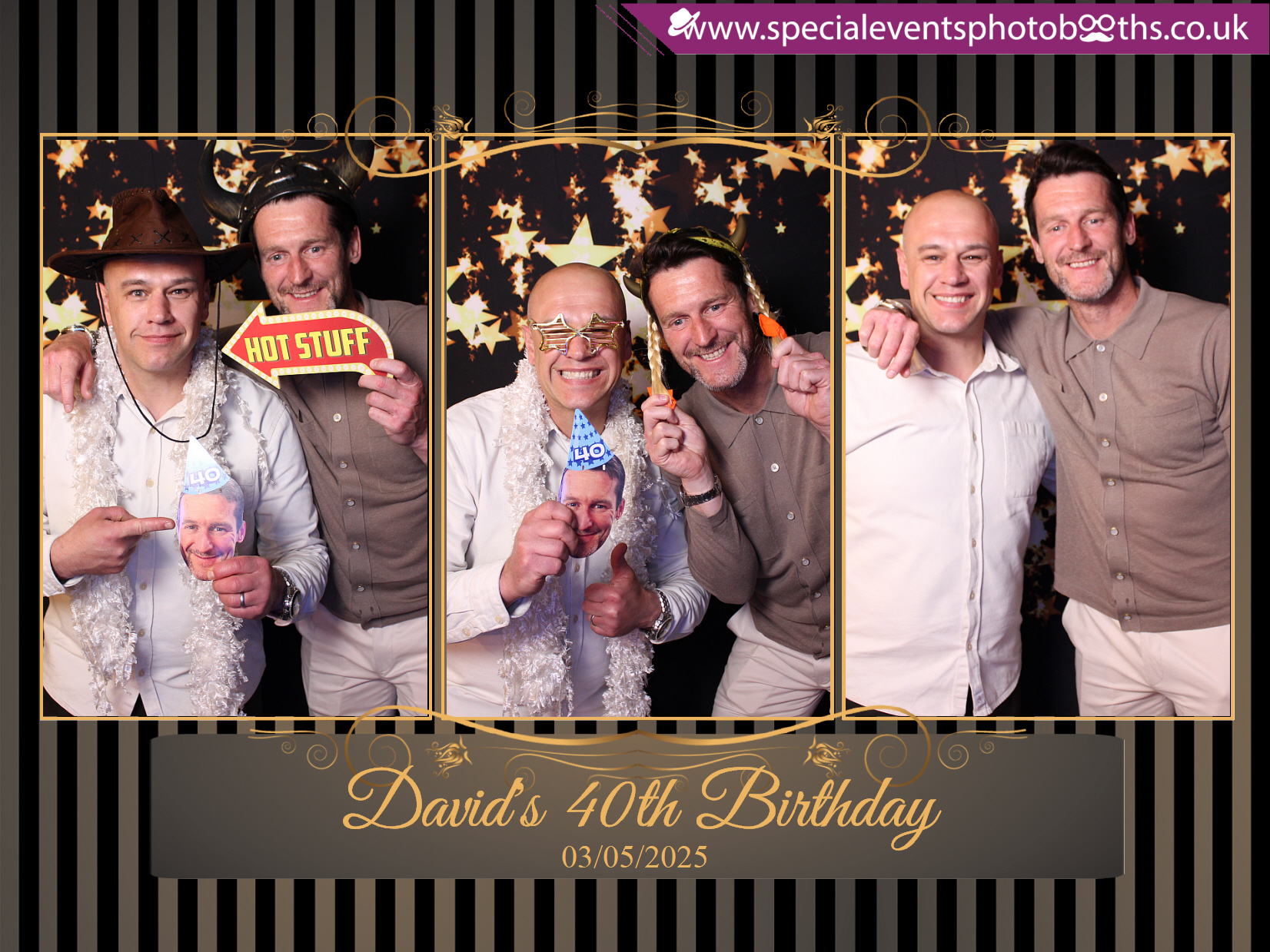 David’s 40th Birthday | View more photos from the event at my.specialeventsphotobooths.co.uk/u/SpecialEventsPhotoBooths/David’s-40th-Birthday