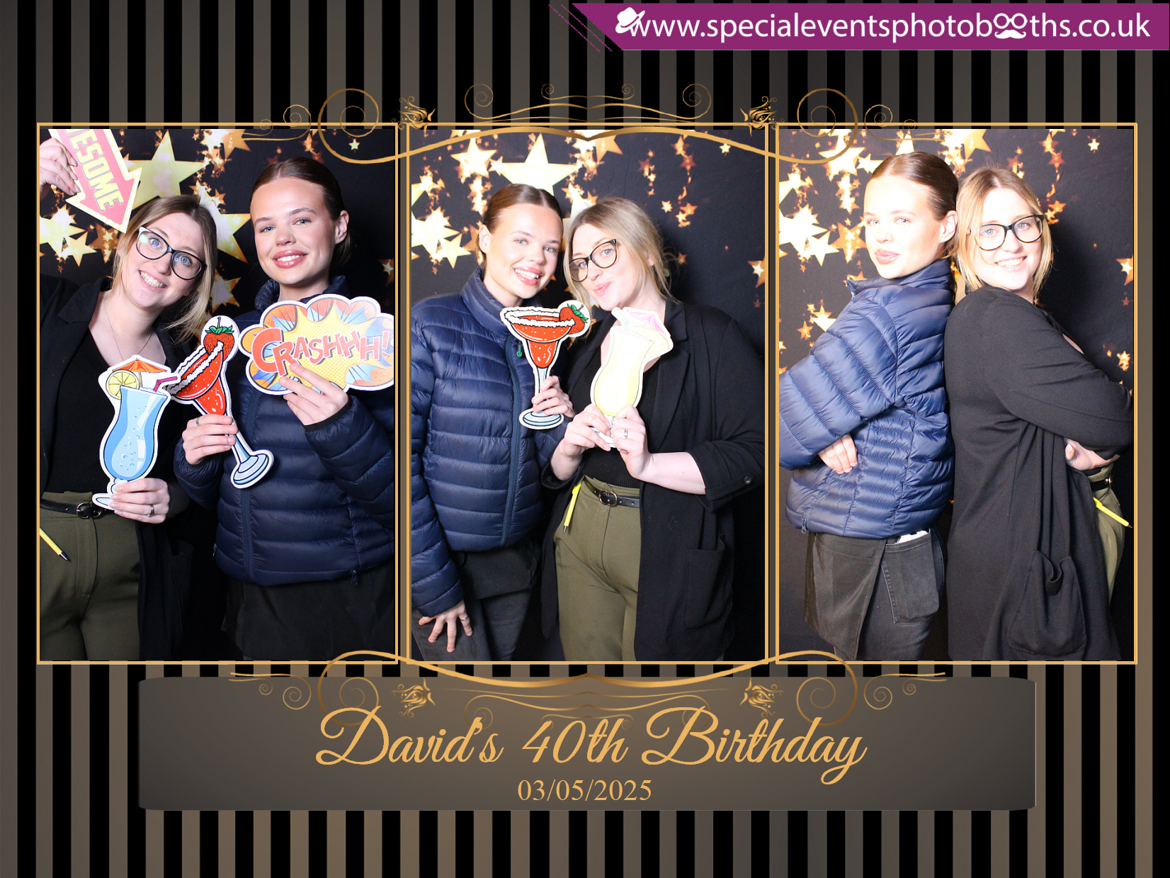 David’s 40th Birthday | View more photos from the event at my.specialeventsphotobooths.co.uk/u/SpecialEventsPhotoBooths/David’s-40th-Birthday