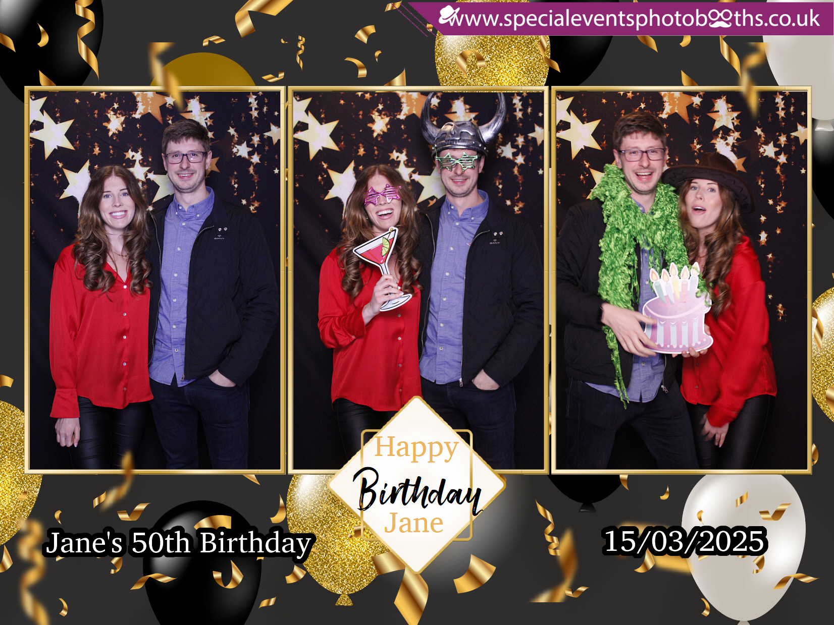 Jane's 50th Birthday | View more photos from the event at my.specialeventsphotobooths.co.uk/u/SpecialEventsPhotoBooths/Janes-50th-Birthday