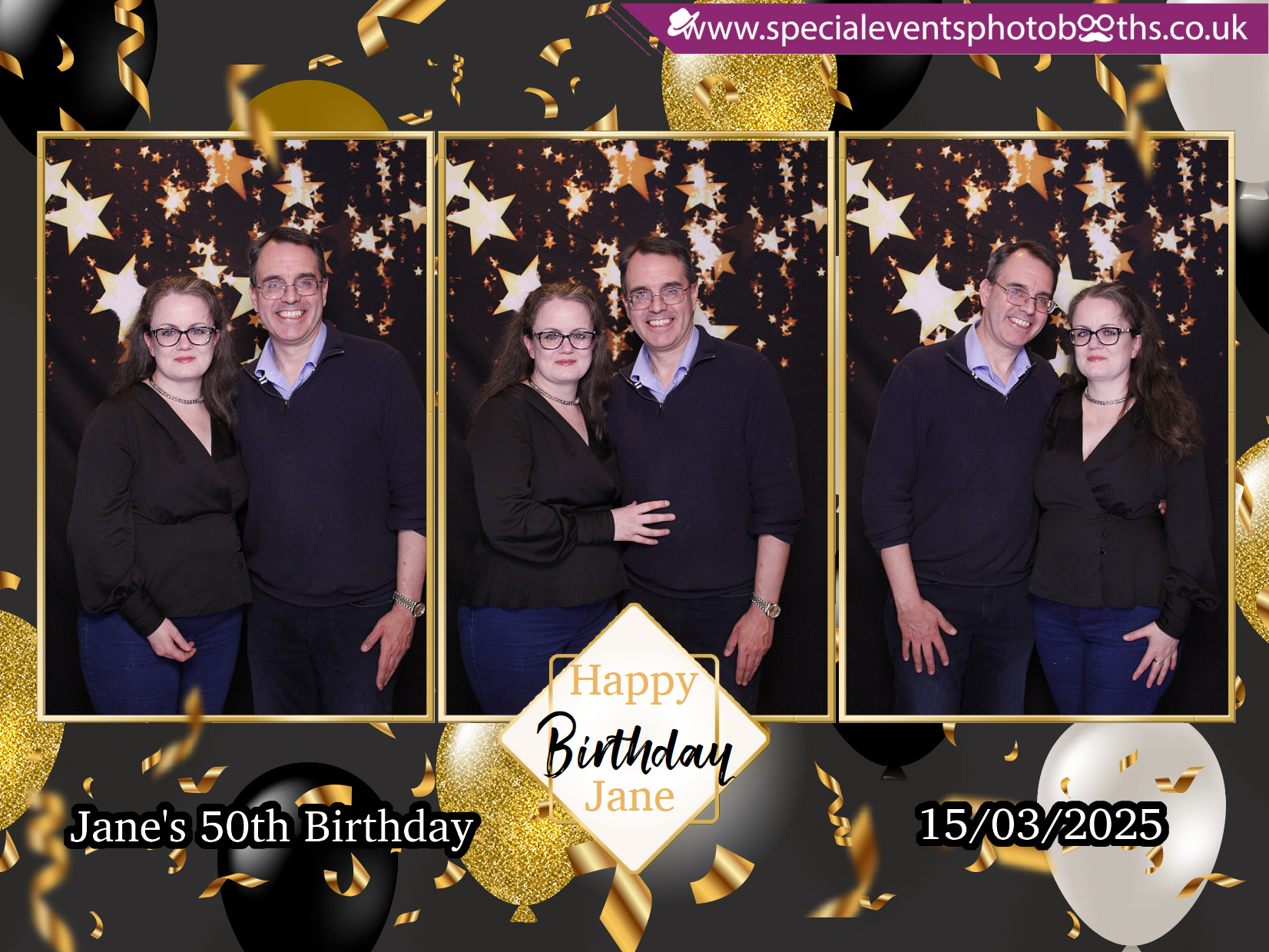 Jane's 50th Birthday | View more photos from the event at my.specialeventsphotobooths.co.uk/u/SpecialEventsPhotoBooths/Janes-50th-Birthday