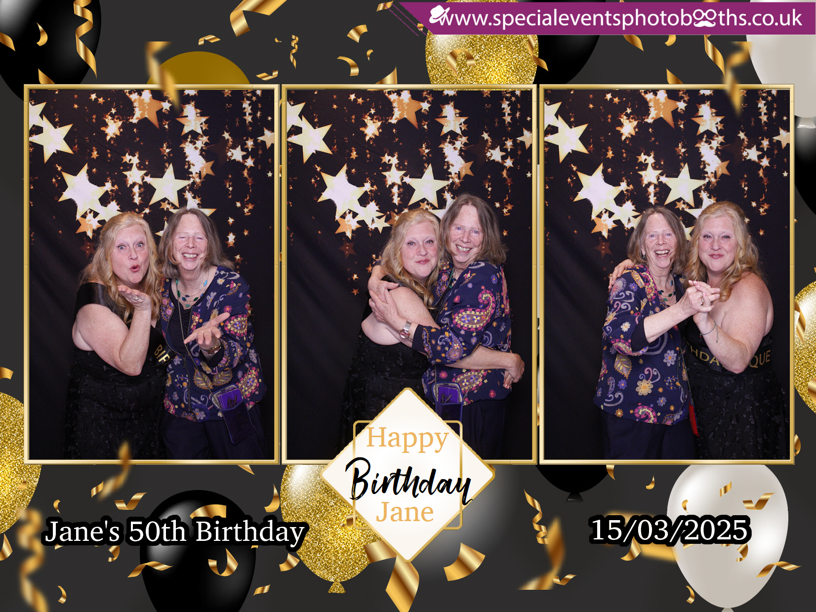 Jane's 50th Birthday | View more photos from the event at my.specialeventsphotobooths.co.uk/u/SpecialEventsPhotoBooths/Janes-50th-Birthday