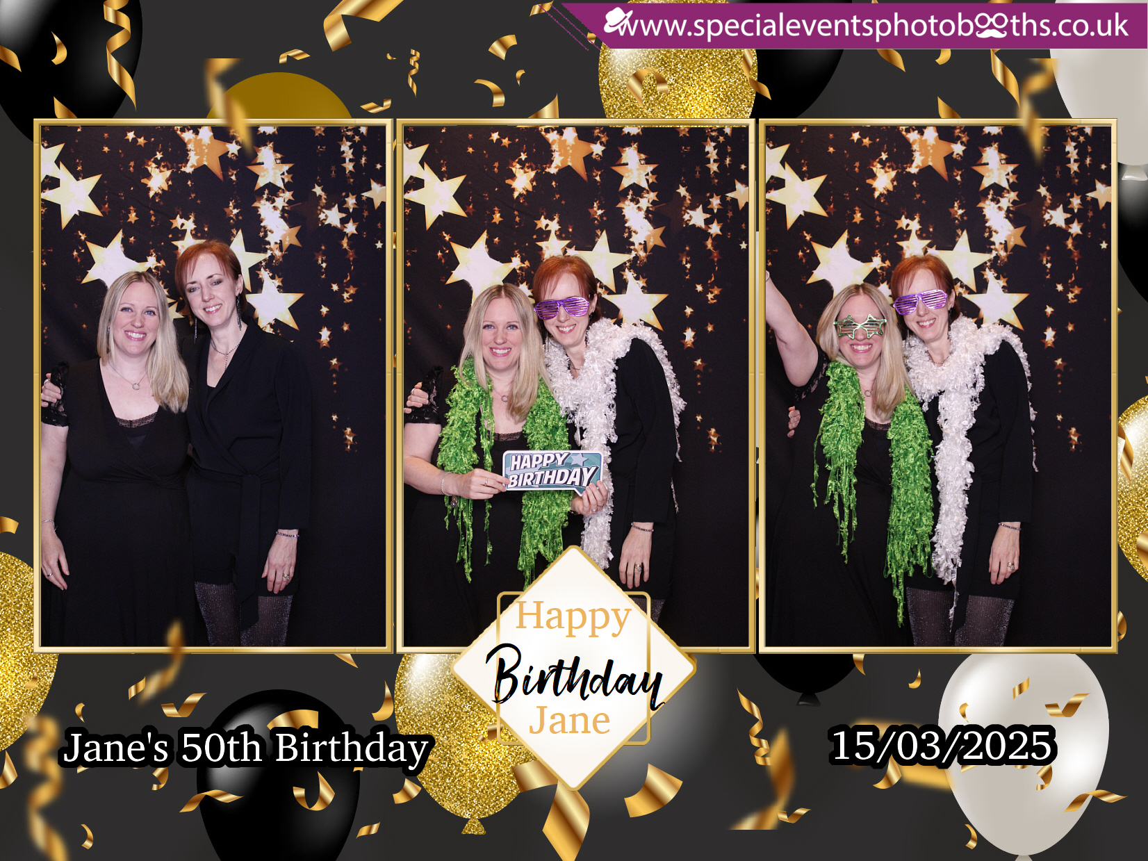 Jane's 50th Birthday | View more photos from the event at my.specialeventsphotobooths.co.uk/u/SpecialEventsPhotoBooths/Janes-50th-Birthday