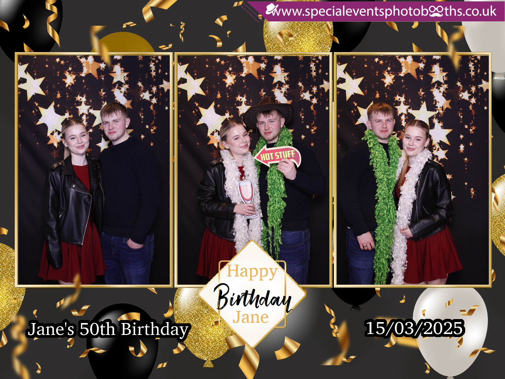 Jane's 50th Birthday | View more photos from the event at my.specialeventsphotobooths.co.uk/u/SpecialEventsPhotoBooths/Janes-50th-Birthday