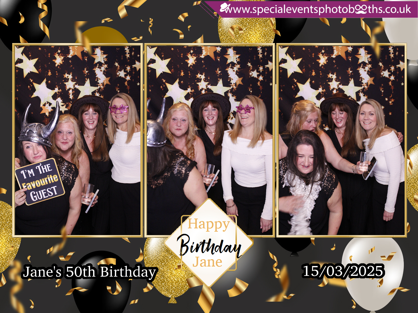Jane's 50th Birthday | View more photos from the event at my.specialeventsphotobooths.co.uk/u/SpecialEventsPhotoBooths/Janes-50th-Birthday
