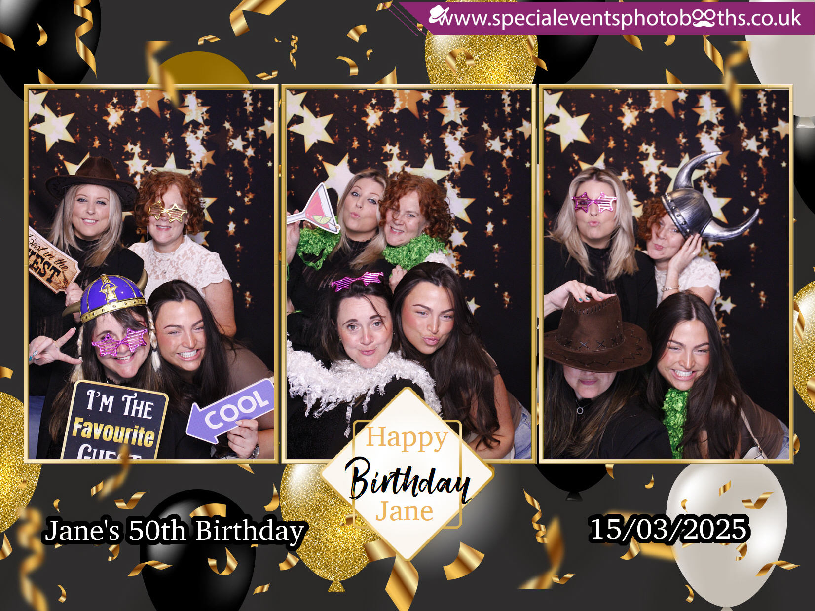 Jane's 50th Birthday | View more photos from the event at my.specialeventsphotobooths.co.uk/u/SpecialEventsPhotoBooths/Janes-50th-Birthday