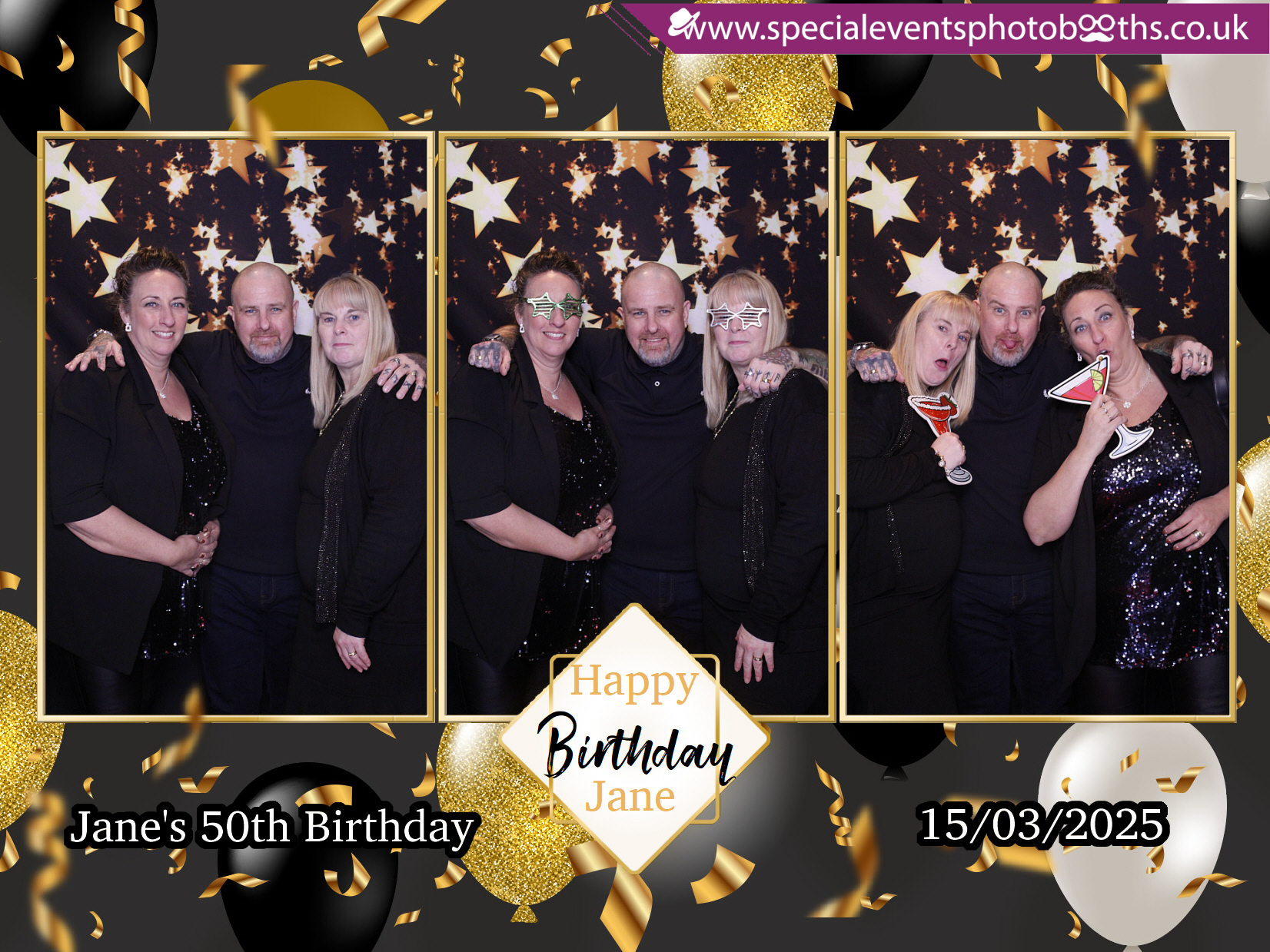 Jane's 50th Birthday | View more photos from the event at my.specialeventsphotobooths.co.uk/u/SpecialEventsPhotoBooths/Janes-50th-Birthday
