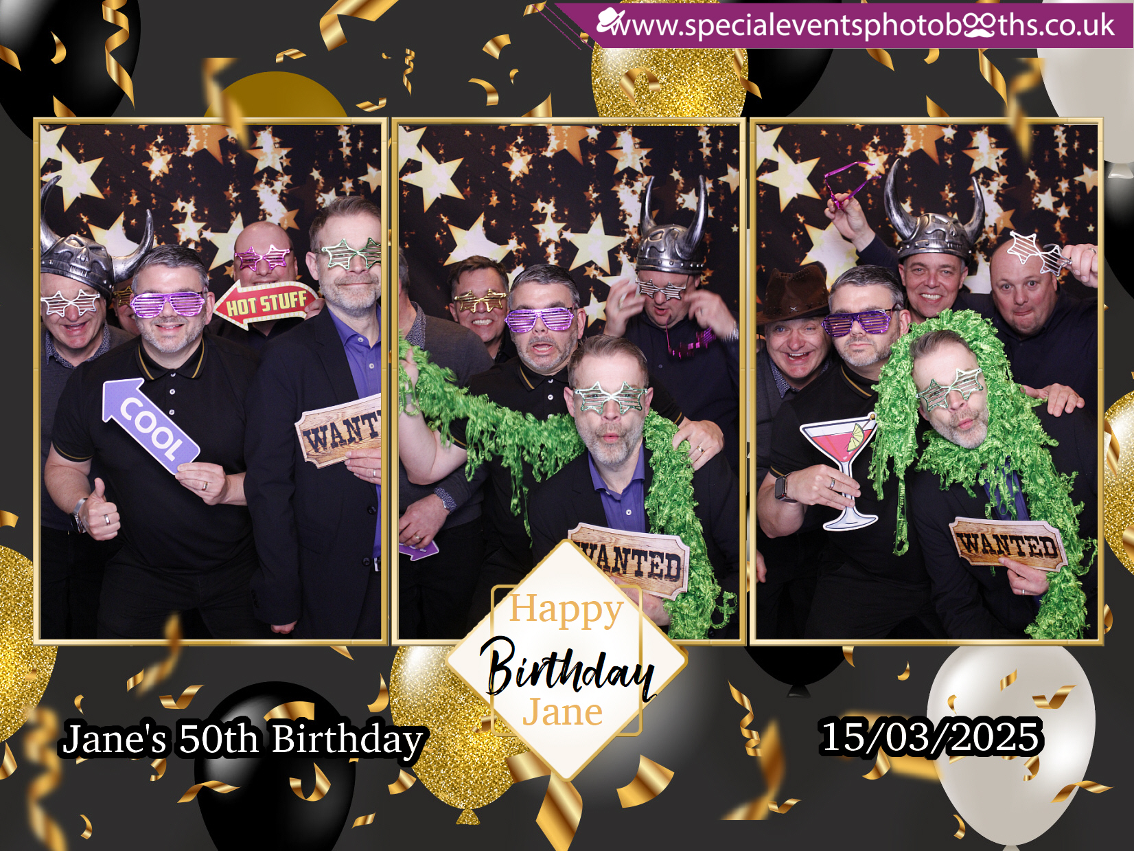 Jane's 50th Birthday | View more photos from the event at my.specialeventsphotobooths.co.uk/u/SpecialEventsPhotoBooths/Janes-50th-Birthday