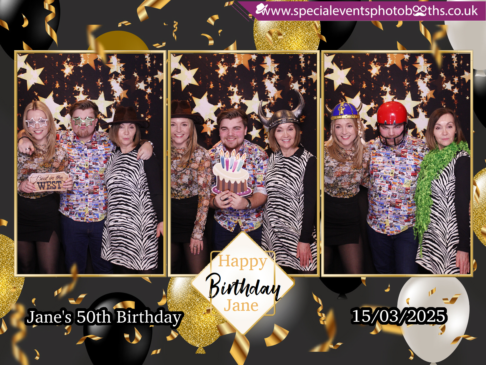 Jane's 50th Birthday | View more photos from the event at my.specialeventsphotobooths.co.uk/u/SpecialEventsPhotoBooths/Janes-50th-Birthday