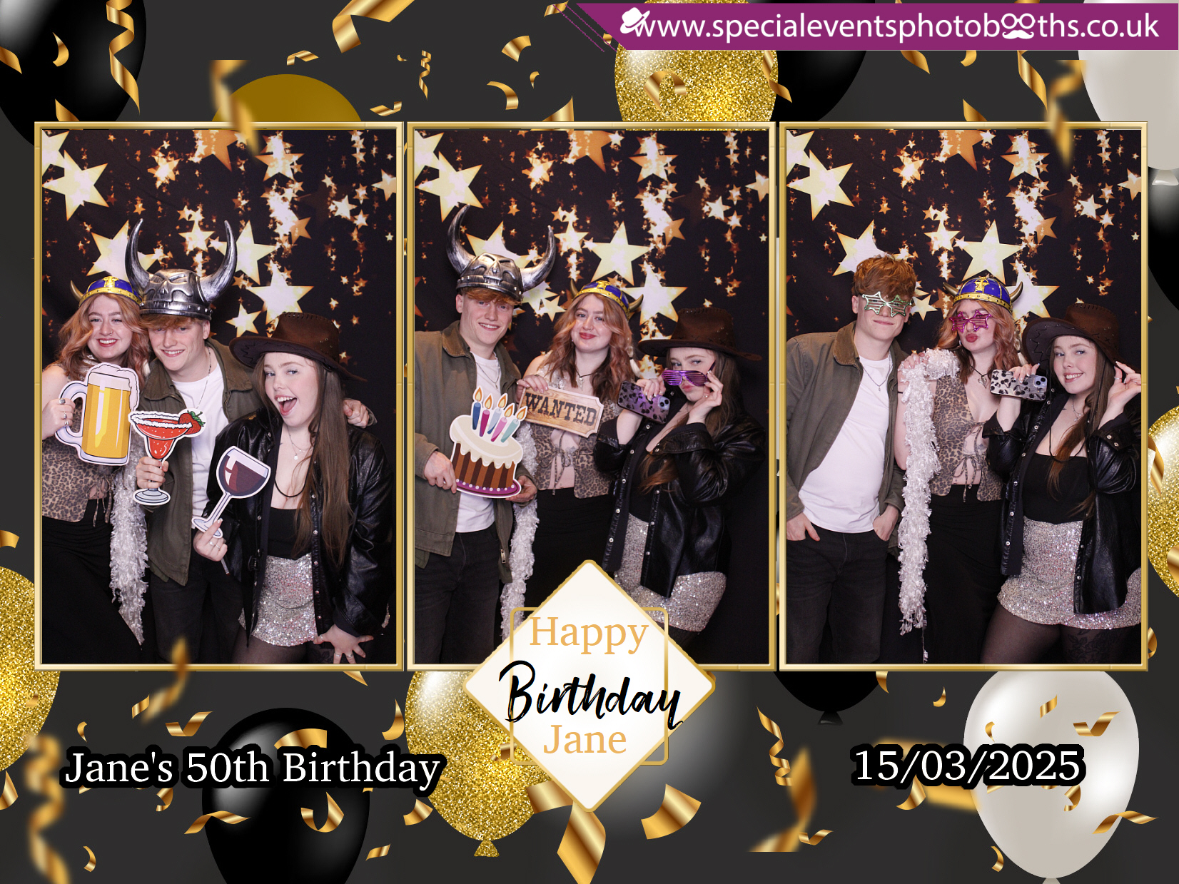 Jane's 50th Birthday | View more photos from the event at my.specialeventsphotobooths.co.uk/u/SpecialEventsPhotoBooths/Janes-50th-Birthday