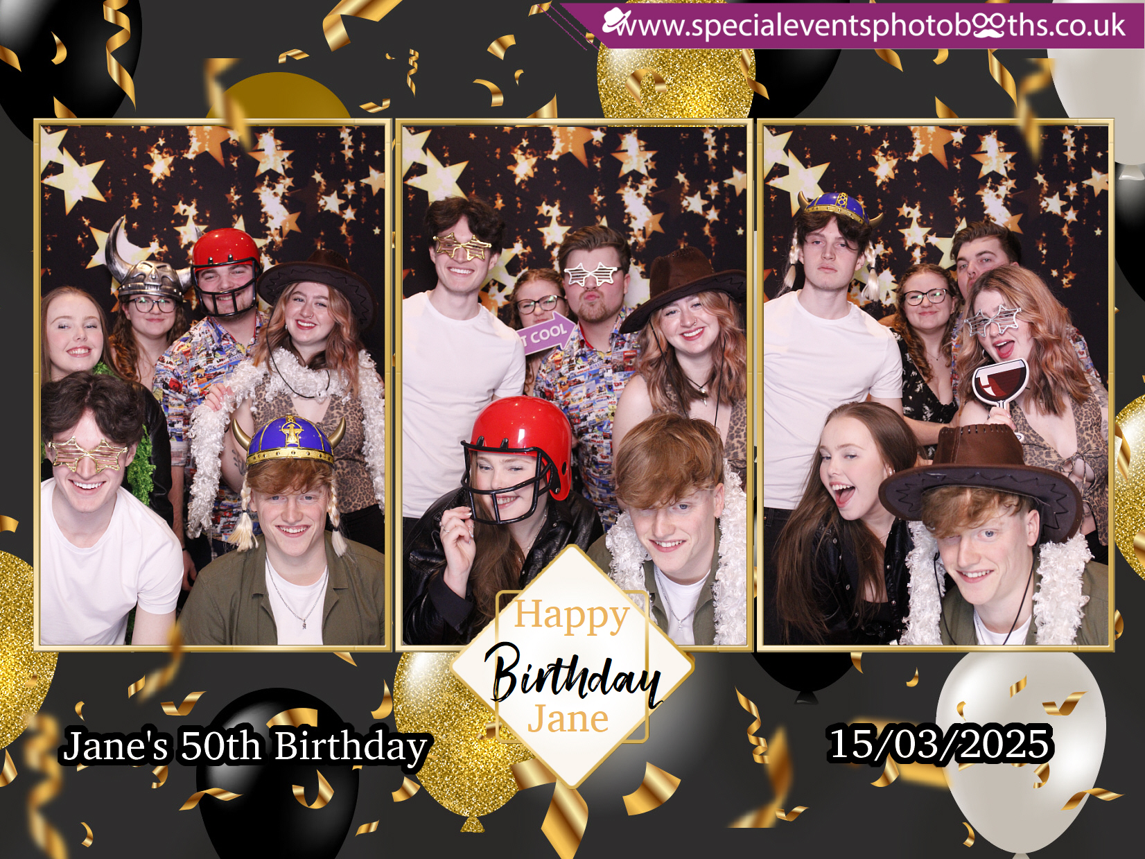 Jane's 50th Birthday | View more photos from the event at my.specialeventsphotobooths.co.uk/u/SpecialEventsPhotoBooths/Janes-50th-Birthday