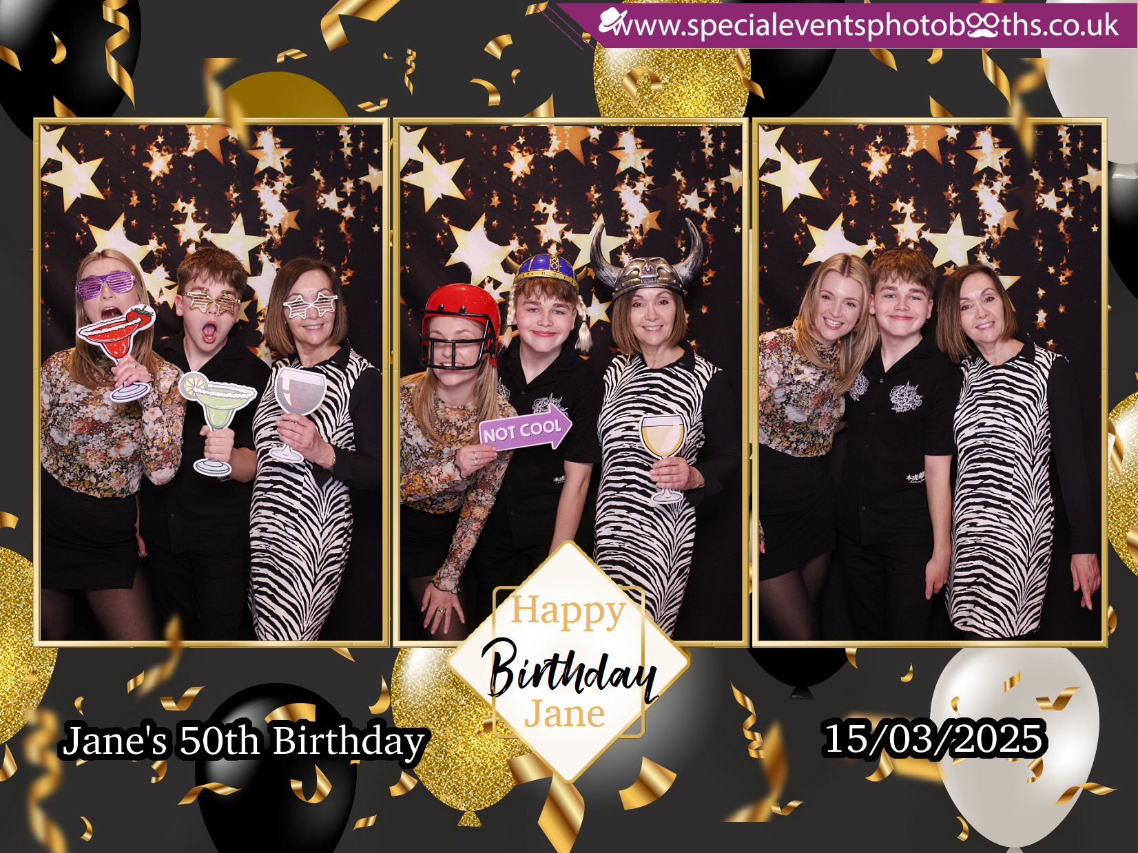 Jane's 50th Birthday | View more photos from the event at my.specialeventsphotobooths.co.uk/u/SpecialEventsPhotoBooths/Janes-50th-Birthday