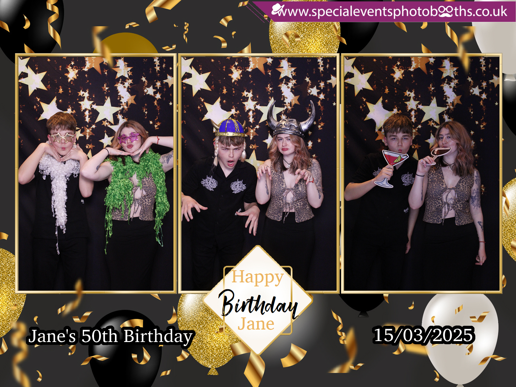 Jane's 50th Birthday | View more photos from the event at my.specialeventsphotobooths.co.uk/u/SpecialEventsPhotoBooths/Janes-50th-Birthday