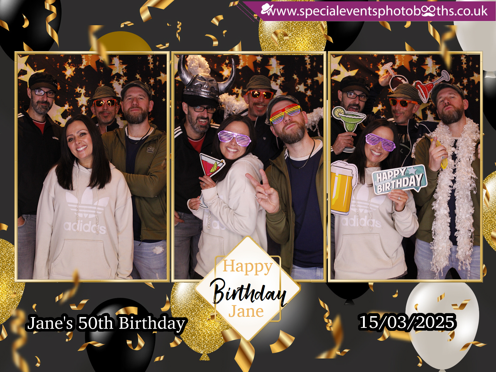 Jane's 50th Birthday | View more photos from the event at my.specialeventsphotobooths.co.uk/u/SpecialEventsPhotoBooths/Janes-50th-Birthday