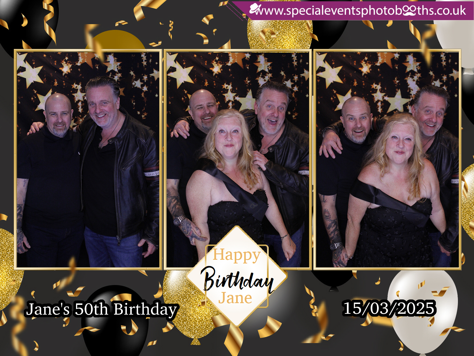 Jane's 50th Birthday | View more photos from the event at my.specialeventsphotobooths.co.uk/u/SpecialEventsPhotoBooths/Janes-50th-Birthday