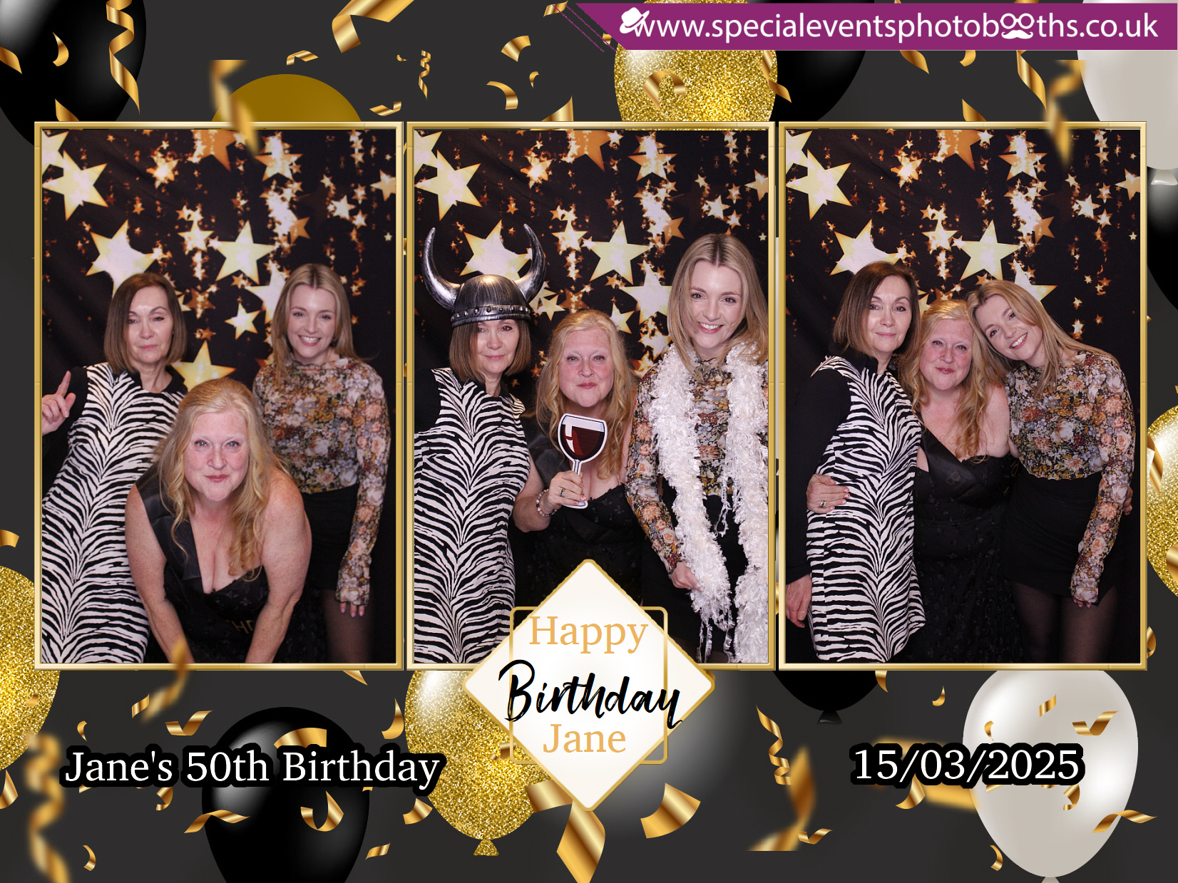 Jane's 50th Birthday | View more photos from the event at my.specialeventsphotobooths.co.uk/u/SpecialEventsPhotoBooths/Janes-50th-Birthday