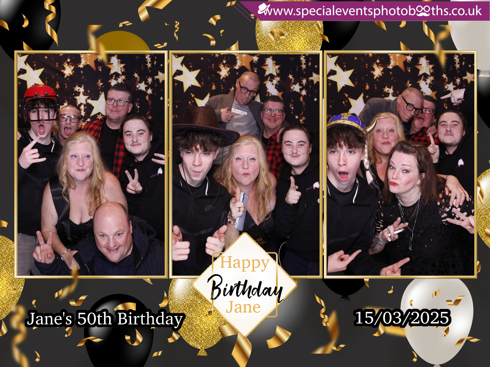 Jane's 50th Birthday | View more photos from the event at my.specialeventsphotobooths.co.uk/u/SpecialEventsPhotoBooths/Janes-50th-Birthday