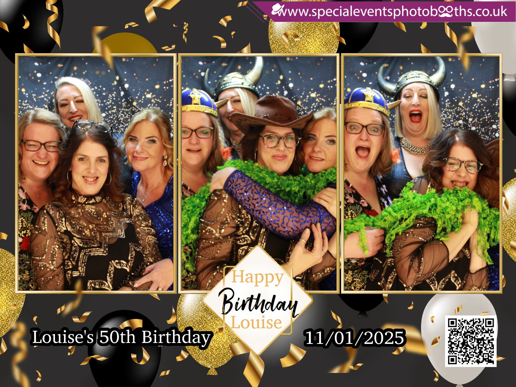 Louise's 50th Birthday | View more photos from the event at my.specialeventsphotobooths.co.uk/u/SpecialEventsPhotoBooths/Louises-50th-Birthday