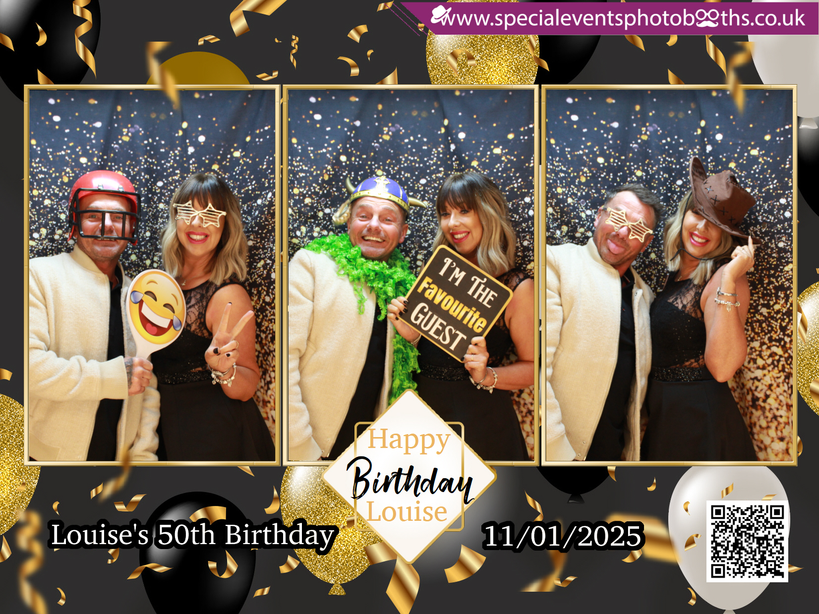 Louise's 50th Birthday | View more photos from the event at my.specialeventsphotobooths.co.uk/u/SpecialEventsPhotoBooths/Louises-50th-Birthday