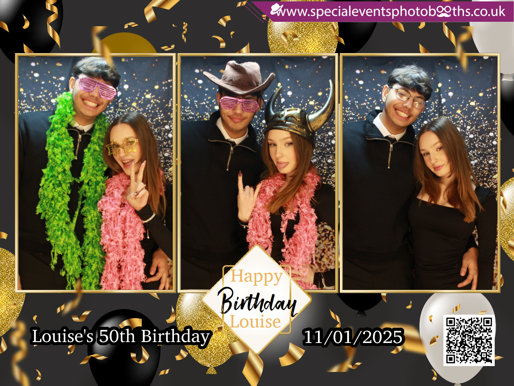 Louise's 50th Birthday | View more photos from the event at my.specialeventsphotobooths.co.uk/u/SpecialEventsPhotoBooths/Louises-50th-Birthday