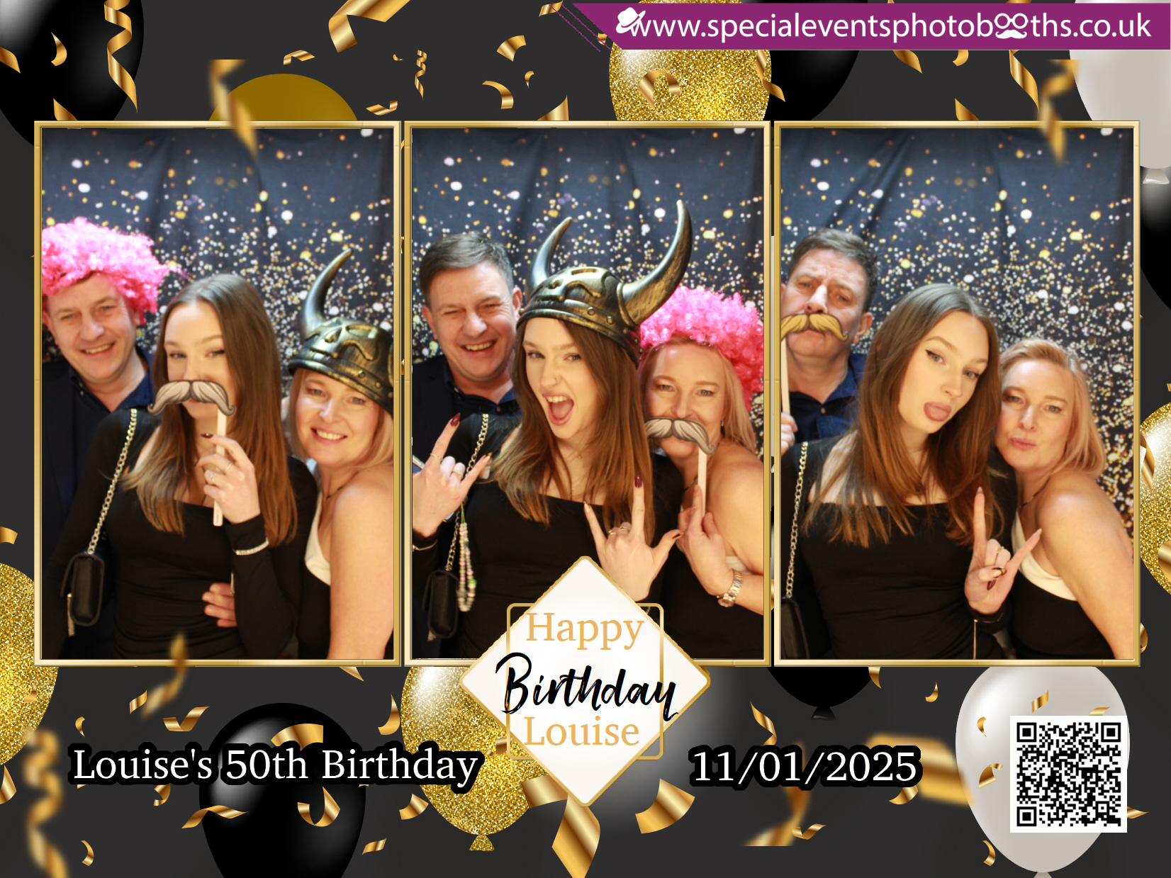 Louise's 50th Birthday | View more photos from the event at my.specialeventsphotobooths.co.uk/u/SpecialEventsPhotoBooths/Louises-50th-Birthday