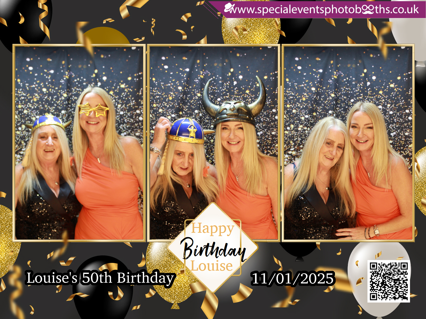 Louise's 50th Birthday | View more photos from the event at my.specialeventsphotobooths.co.uk/u/SpecialEventsPhotoBooths/Louises-50th-Birthday