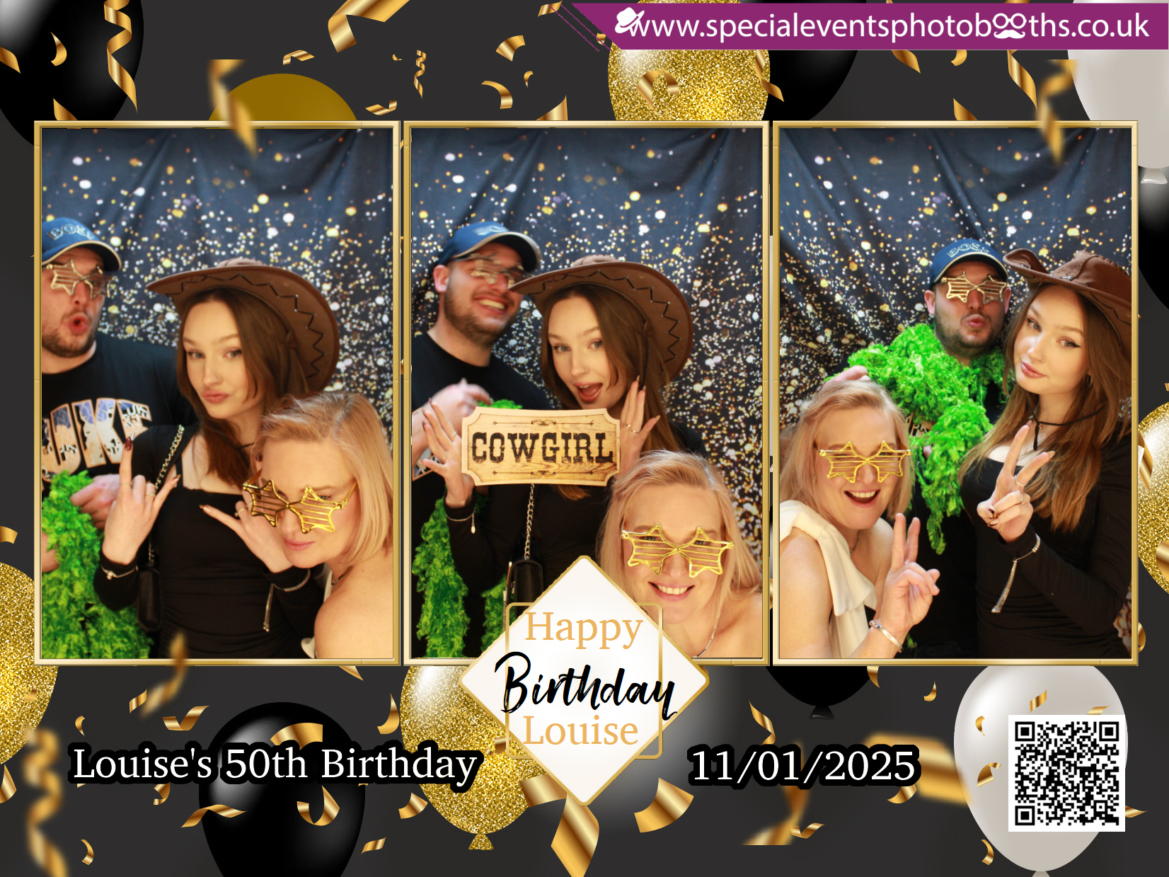 Louise's 50th Birthday | View more photos from the event at my.specialeventsphotobooths.co.uk/u/SpecialEventsPhotoBooths/Louises-50th-Birthday