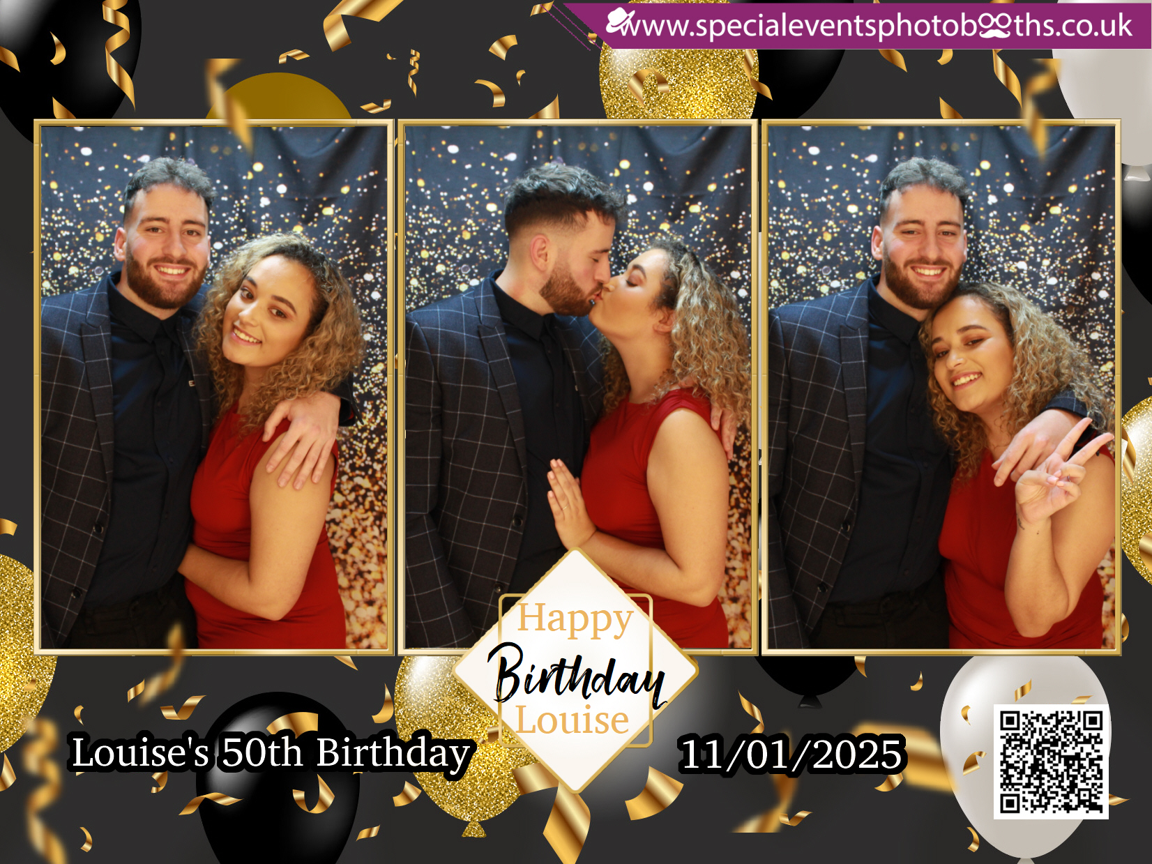 Louise's 50th Birthday | View more photos from the event at my.specialeventsphotobooths.co.uk/u/SpecialEventsPhotoBooths/Louises-50th-Birthday