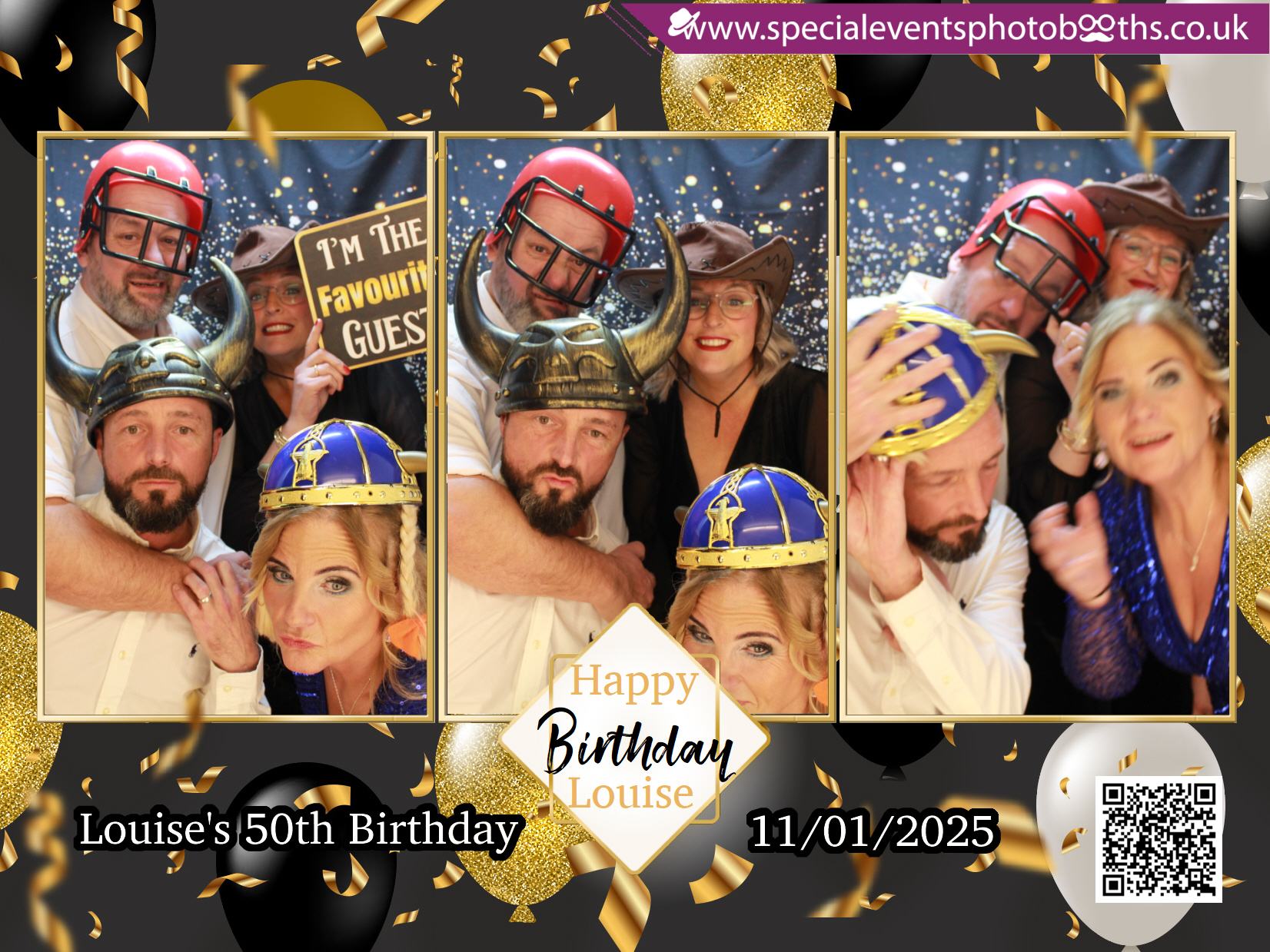 Louise's 50th Birthday | View more photos from the event at my.specialeventsphotobooths.co.uk/u/SpecialEventsPhotoBooths/Louises-50th-Birthday