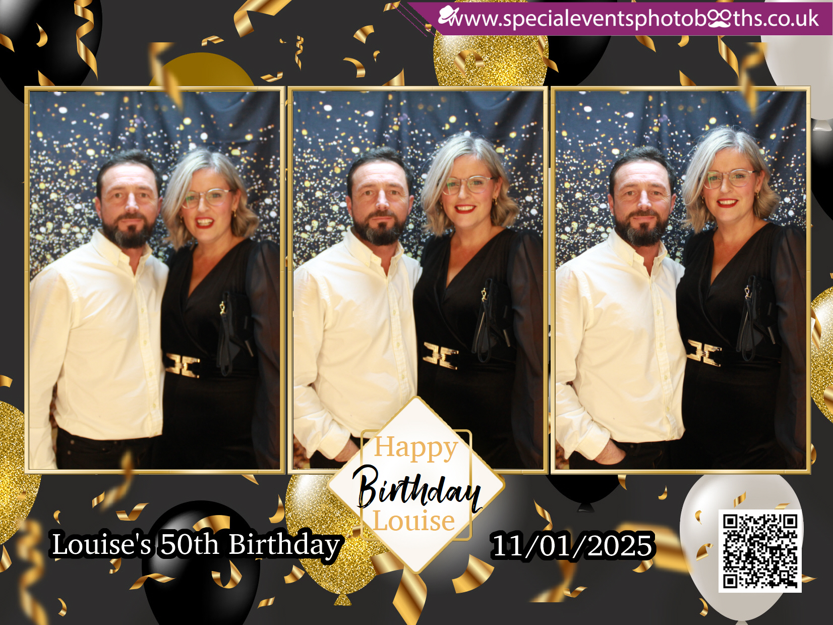 Louise's 50th Birthday | View more photos from the event at my.specialeventsphotobooths.co.uk/u/SpecialEventsPhotoBooths/Louises-50th-Birthday
