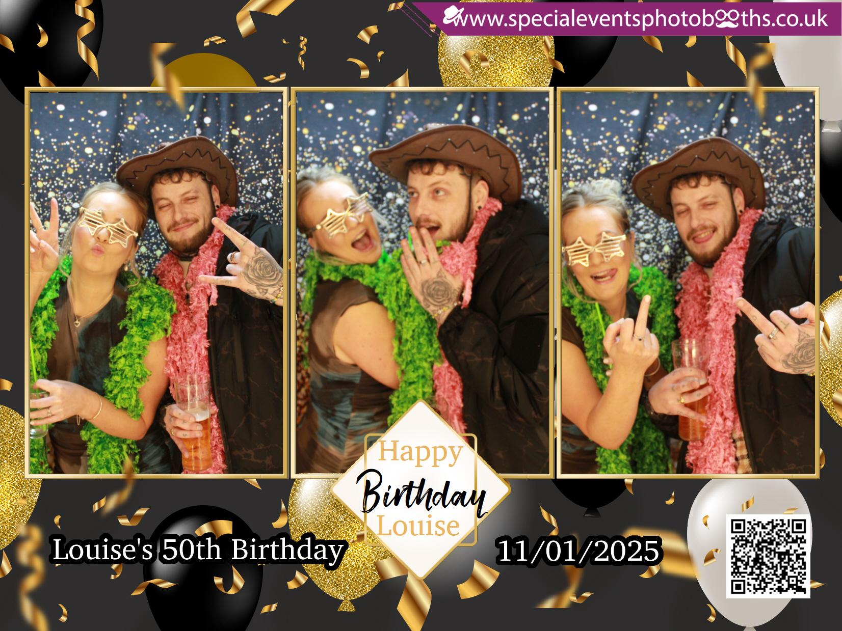 Louise's 50th Birthday | View more photos from the event at my.specialeventsphotobooths.co.uk/u/SpecialEventsPhotoBooths/Louises-50th-Birthday