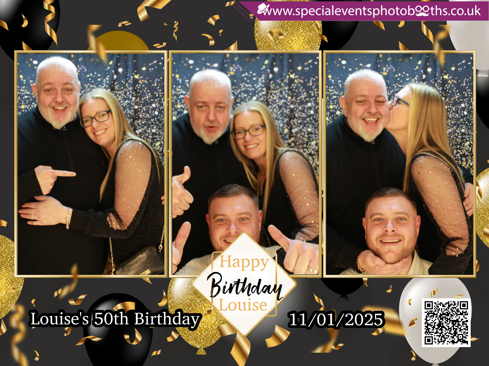 Louise's 50th Birthday | View more photos from the event at my.specialeventsphotobooths.co.uk/u/SpecialEventsPhotoBooths/Louises-50th-Birthday