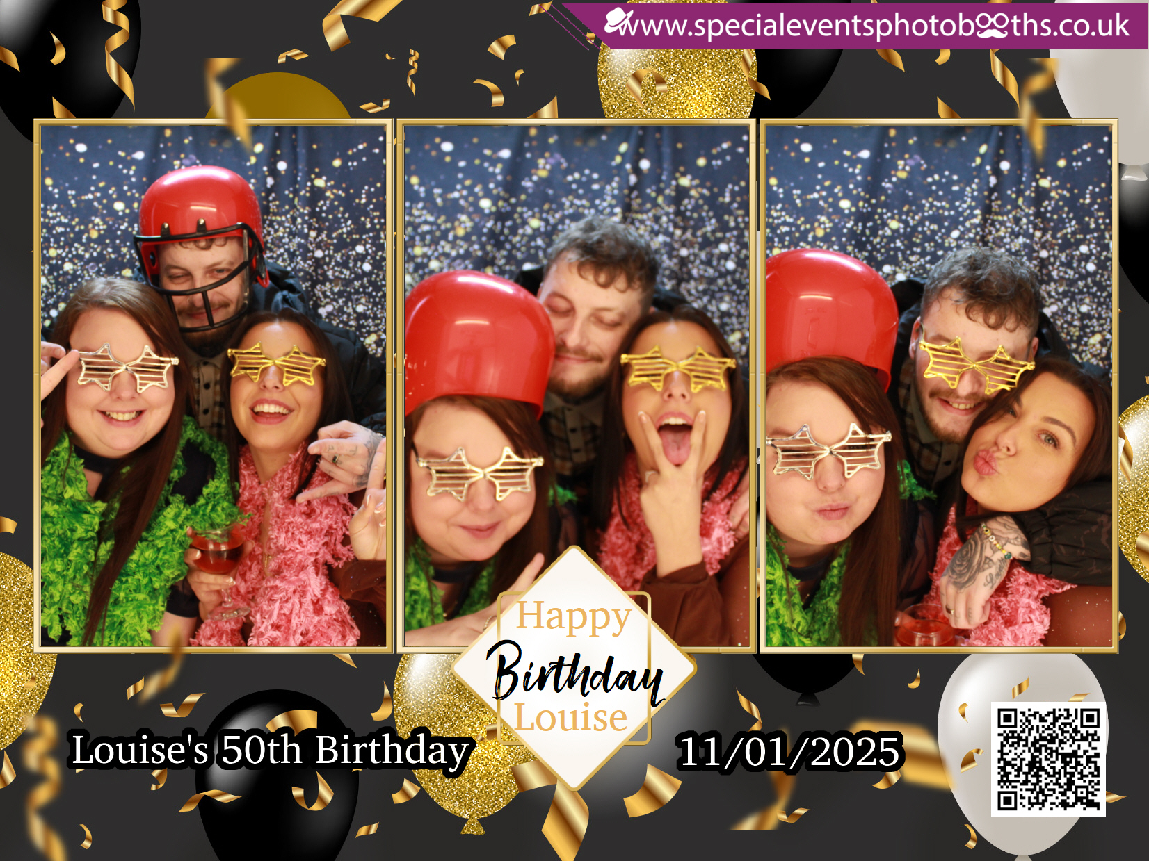 Louise's 50th Birthday | View more photos from the event at my.specialeventsphotobooths.co.uk/u/SpecialEventsPhotoBooths/Louises-50th-Birthday