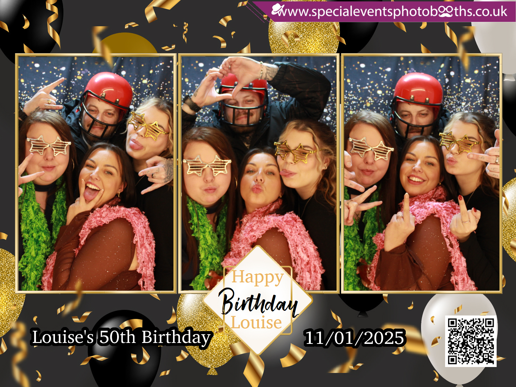 Louise's 50th Birthday | View more photos from the event at my.specialeventsphotobooths.co.uk/u/SpecialEventsPhotoBooths/Louises-50th-Birthday